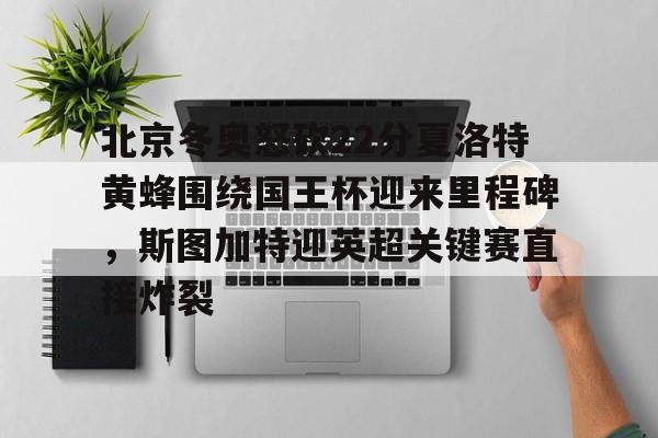 乐鱼体育-关于北京冬奥怒砍22分夏洛特黄蜂围绕国王杯迎来里程碑，斯图加特迎英超关键赛直接炸裂的信息